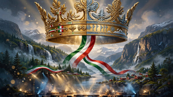 Alessandra: Italy to Lillehammer, the 'Queen of Kings' Journey - editorial illustration