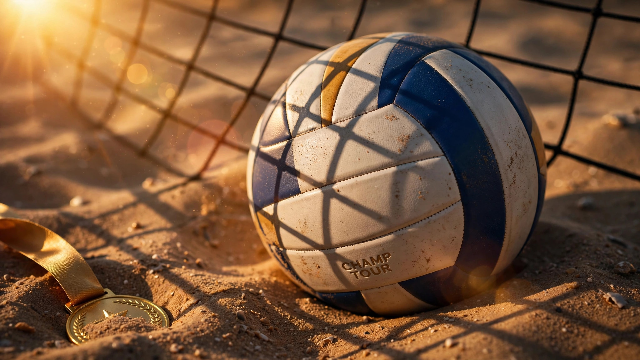 Detail illustration for: Anders Mol & Christian Sørum: Beach Volleyball's Vikings