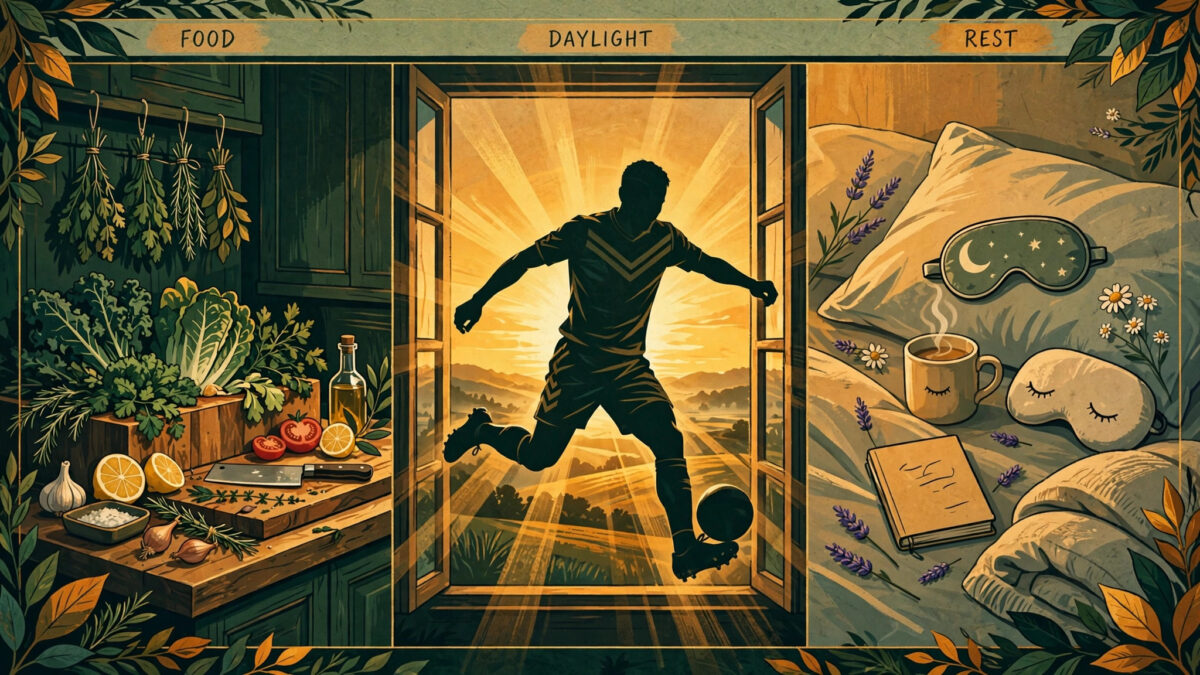 What Does Erling Haaland Eat? Inside the Striker's Diet - editorial illustration
