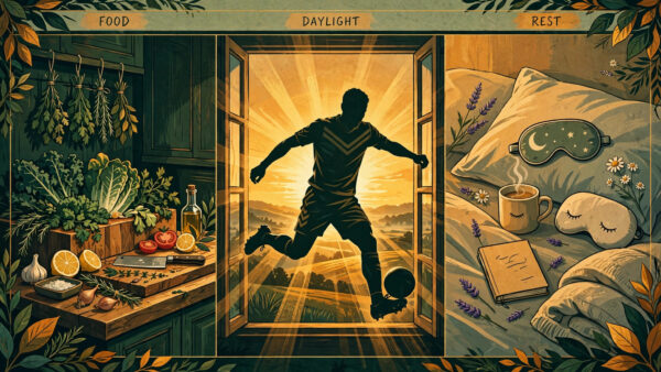 What Does Erling Haaland Eat? Inside the Striker's Diet - editorial illustration