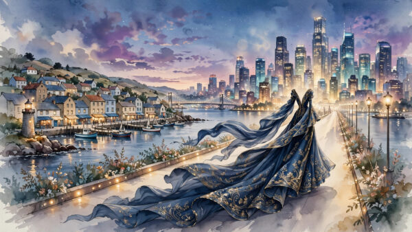 Frida Aasen: From Kristiansand to the Victoria's Secret Runway - editorial illustration