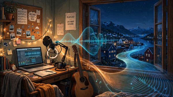 Girl in Red's Bedroom Recordings: How Marie Ulven Broke Out - editorial illustration