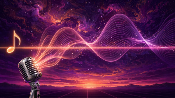 Morten Harket's Voice: The Technique Behind 'Take On Me' - editorial illustration