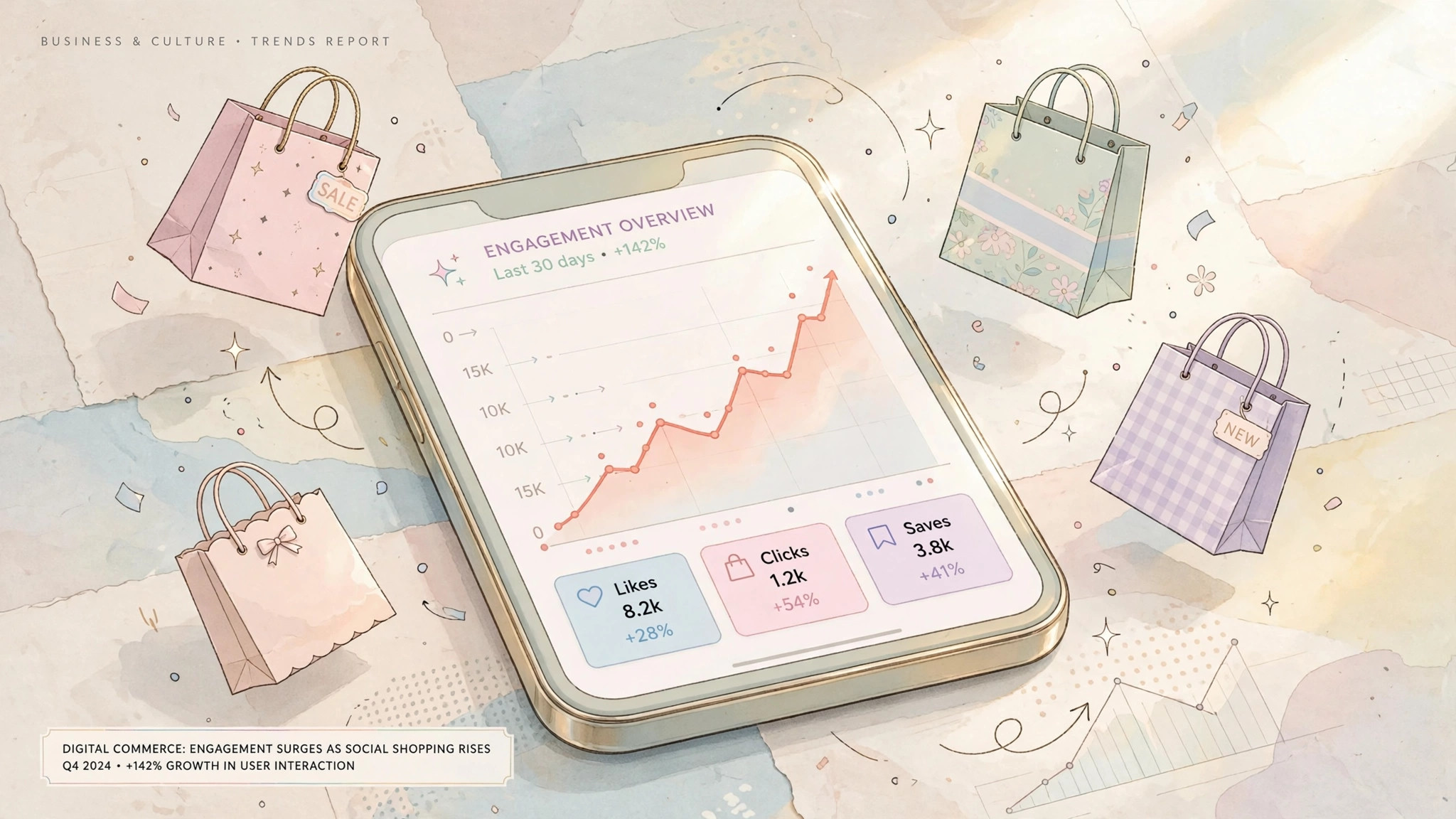 Detail illustration for: Sophie Elise: How Norway's Original Influencer Built a Business