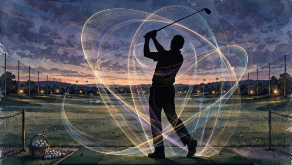 Viktor Hovland's Swing Gamble: The Search for Lost Form - editorial illustration